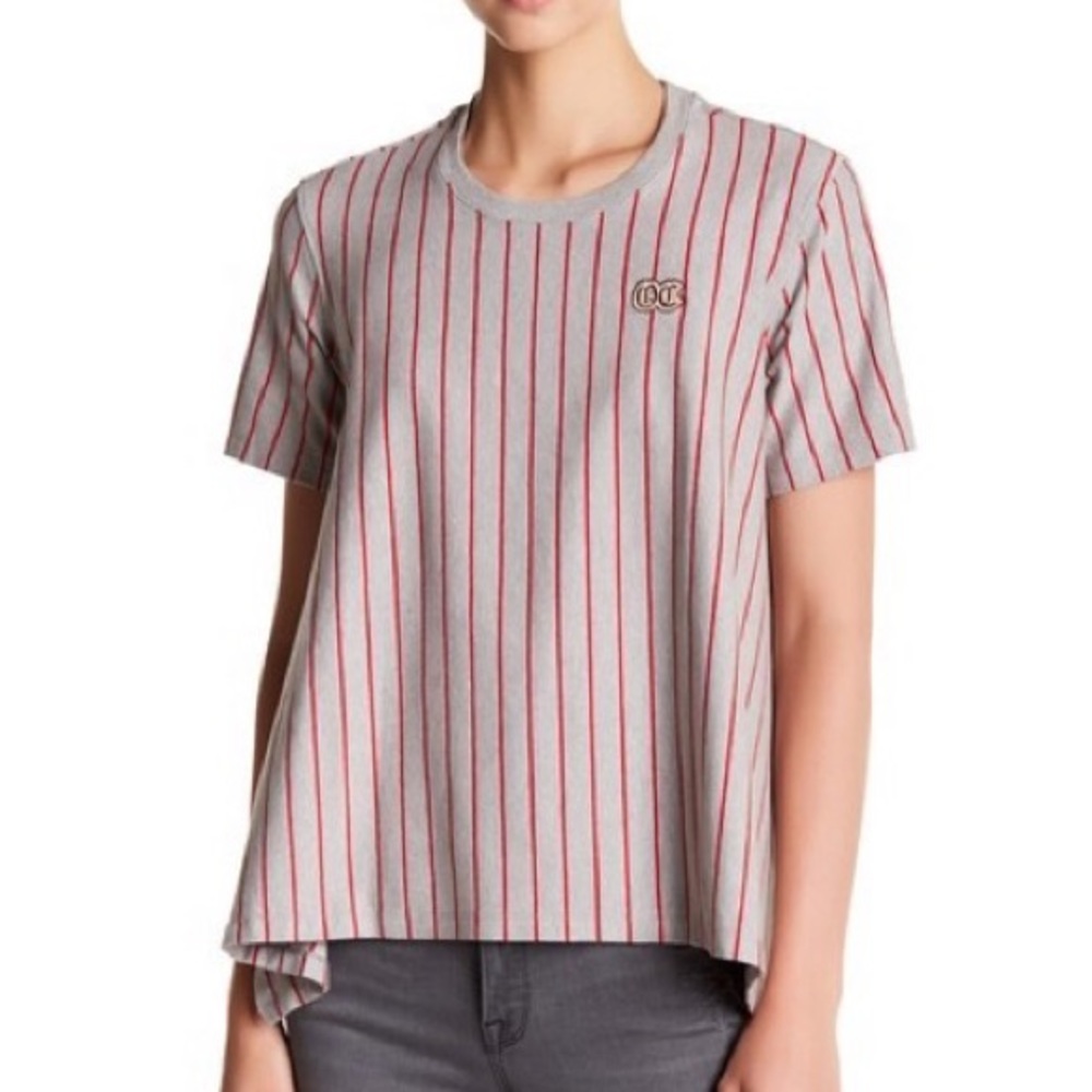 Opening Ceremony Striped Delta Tee